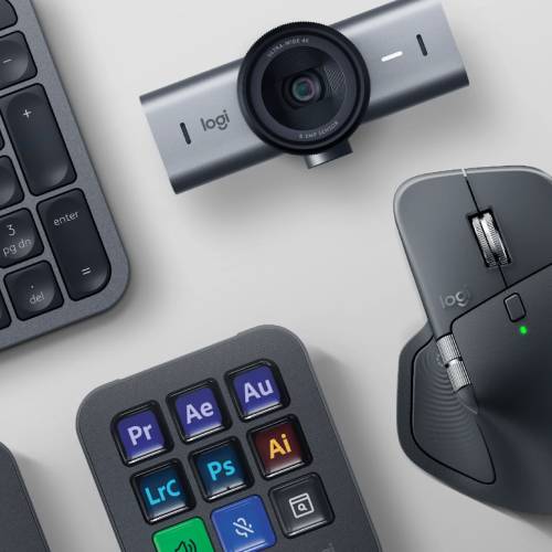 Open Box - Logitech MX Master 4 Bluetooth Optical Mouse - Black