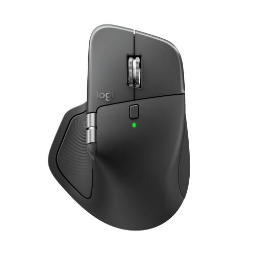 Open Box - Logitech MX Master 4 Bluetooth Optical Mouse - Black
