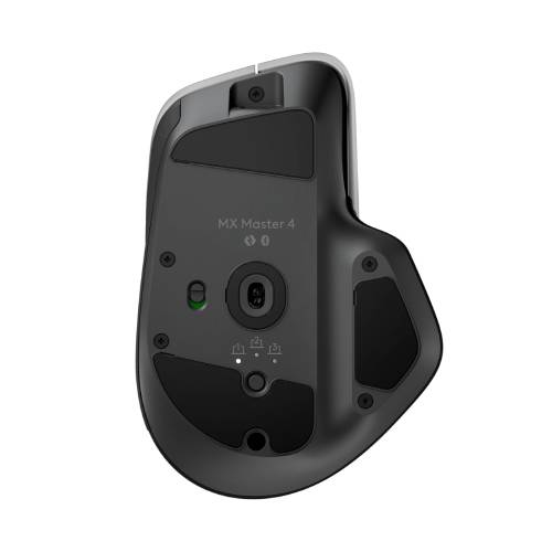 Open Box - Logitech MX Master 4 Bluetooth Optical Mouse - Black